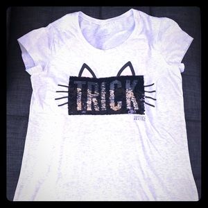 Justice Trick-or-Treat Halloween T-shirt